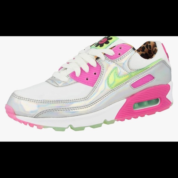 Air Max 90 LX Laser Fuchsia (Women’s, Size 8) - Picture 3 of 15